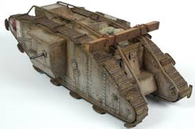 first tank model made