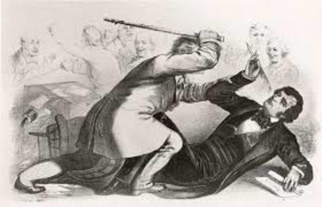 Preston Brooks and Charles Sumner