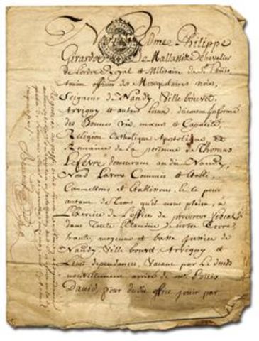 second note writen in 1848