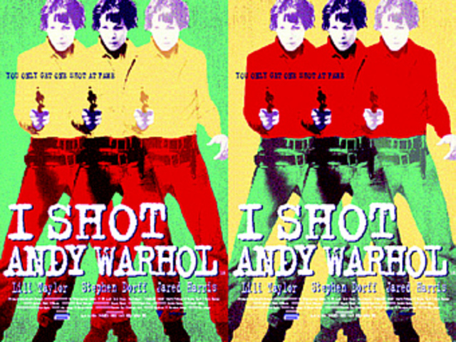 a movie called 'I Shot Andy Warhol' came out in theaters
