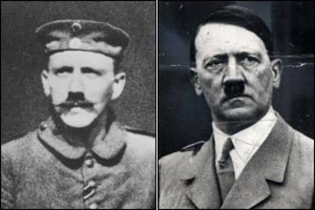 Hitler's mustash