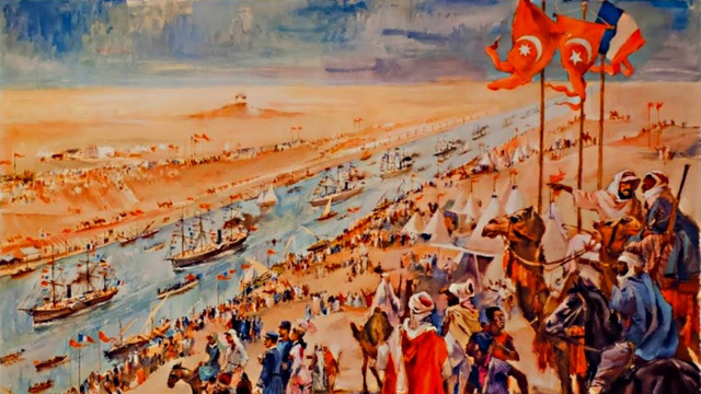 Inauguration of the Suez Canal