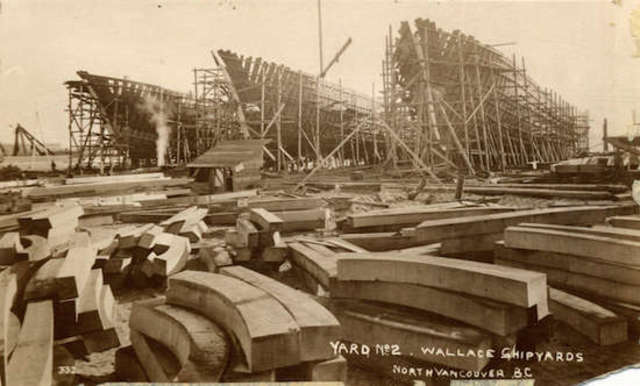 Vancouver Shipyards Gear up for War