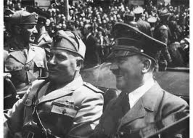 June 18, 1940 - Hitler and Mussolini meet in Munich; Soviets begin occupation of the Baltic States.