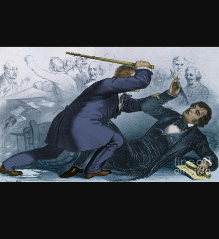 Preston attacks Sumner on Senate Floor