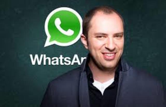 Jan Koum. WhatsApp.