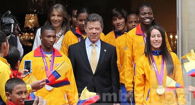 Recibimiento medallistas