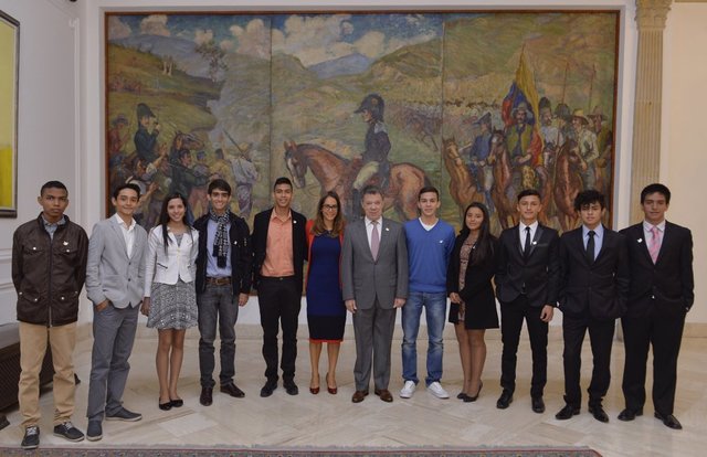 Ramón Leal del Grado Undécimo reconocido por sus resultados en el ICFES