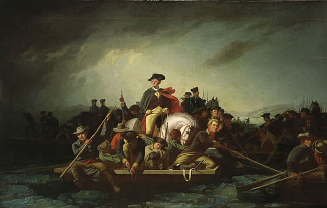 Washington Attacked Hessian Soldiers at Trenton