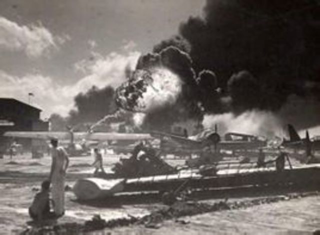 The attack on Pearl Harbor