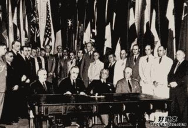 The declaration of the allied powers