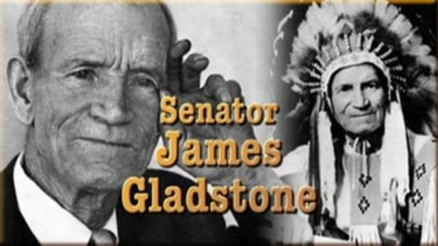 james gladstone devien le premier senator auctochtonne au canada