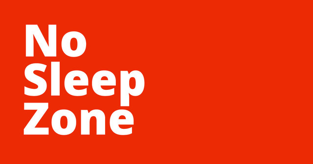 No sleep till 4:30AM