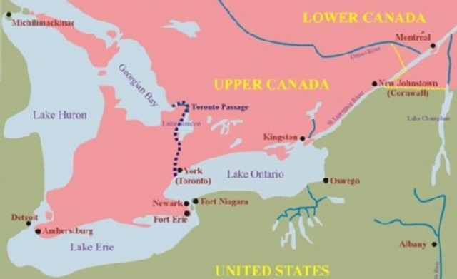 {Provincial Notes} - capital of Upper Canada