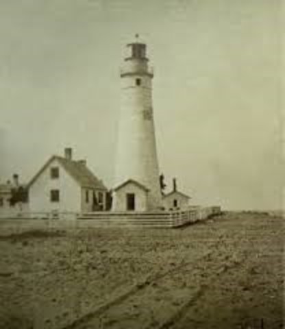 {Provincial Notes} - lighthouse on Lake Huron