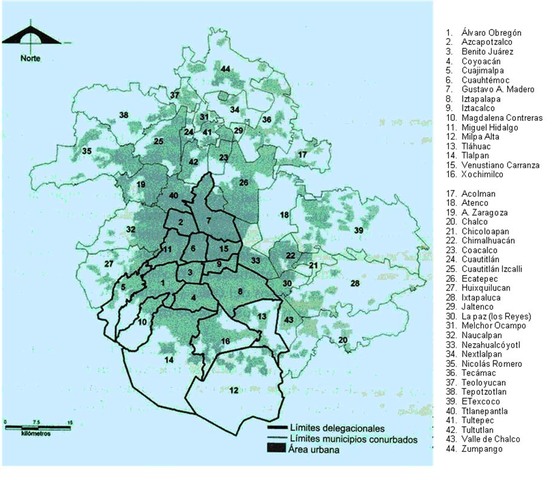16 Delegs y 28 Mpios