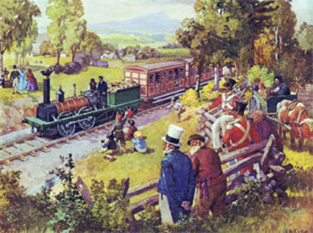 Canada's first railway - Notable Events