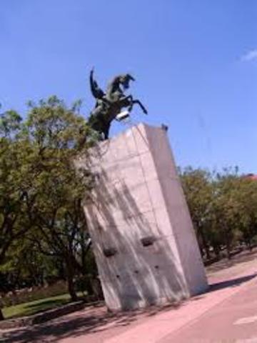 Inaguración del Monumento del Libertador General San Martín