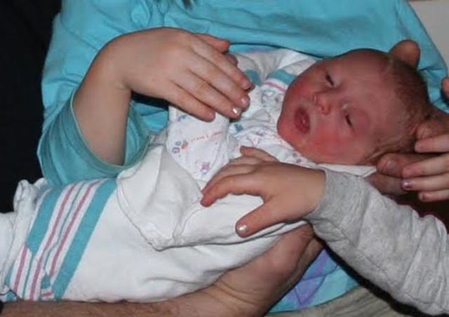 When My little brther was born