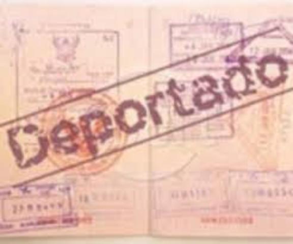 Fue deportado de Chile