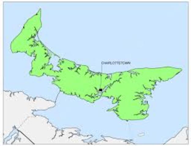 PEI becomes seperate colony from Novia Scotia