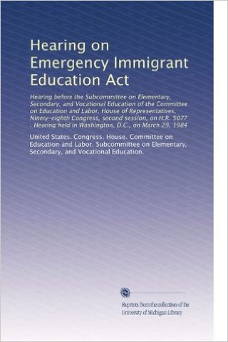 Emergency Immigrant Education Act of 1984