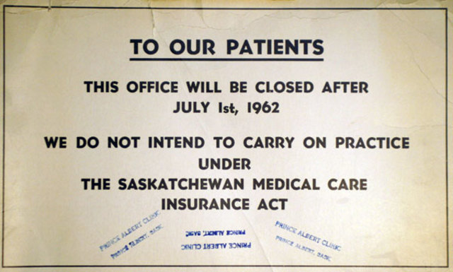Saskatchewan’s Medical Care Insurance Act