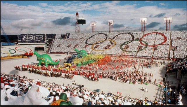 The Winter Olympics open in Calgary.