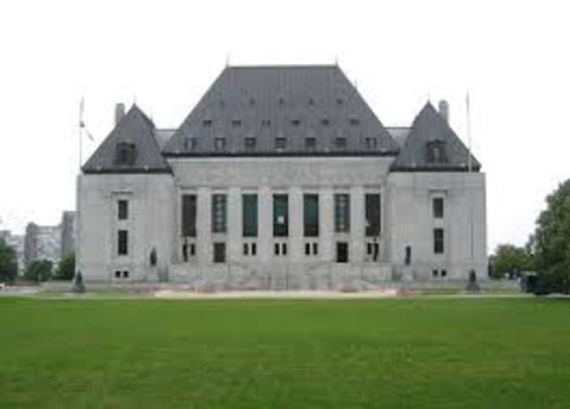 Supreme Court of Canada established