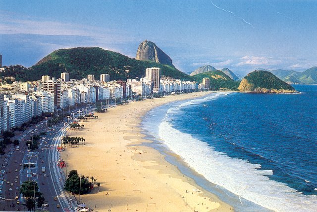 Visit Copacabana beach.