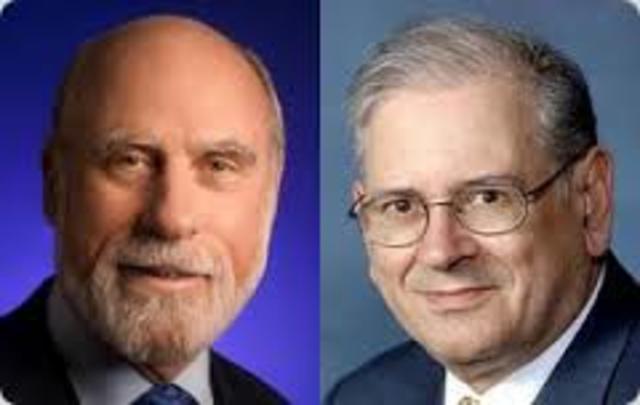 Vinton Cerf y Robert E. Kahn (TCP/IP)
