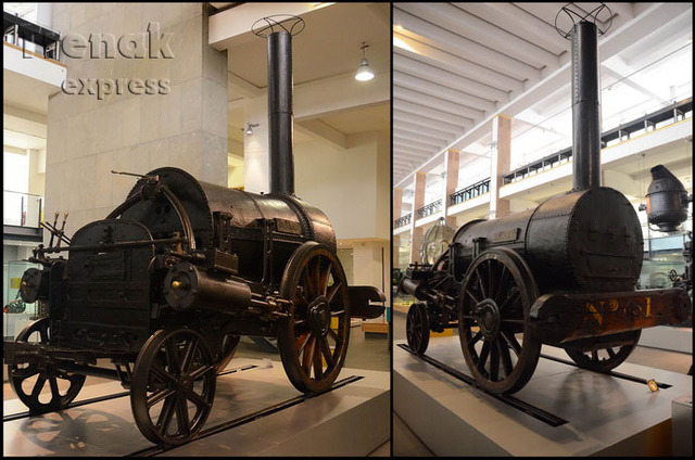 Stephenson-ek lehen lurrun makina sortuko du