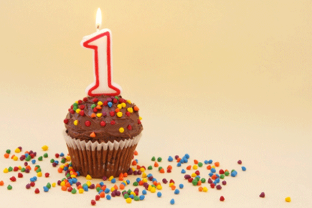 1st birthday.