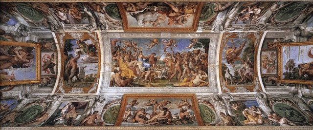 Ceiling Fresco at Palazzo Farneseby Carracci
