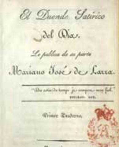 Se ediata El duende Satírico del Día, de Mariano José de Larra