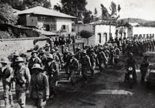 Italy invades Ethiopia