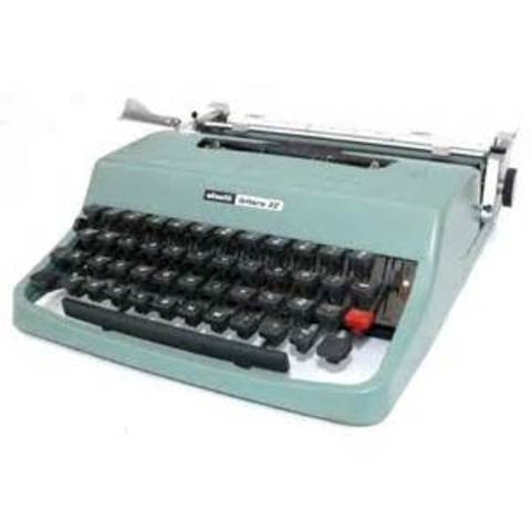 La maquina  de escribir
