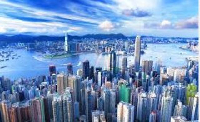 Visit the Hong Kong skyline