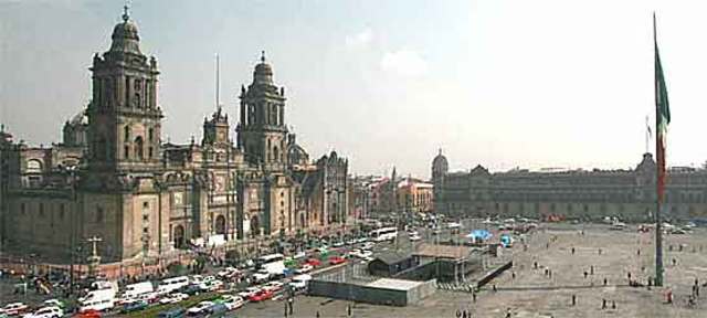 visiting Zocalo