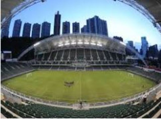 Concert at Hong Kong stadium in So Kon Po