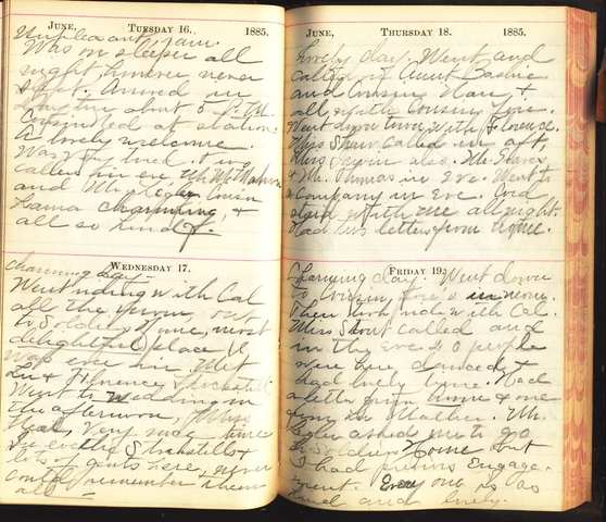 Writing and Editing His Journal