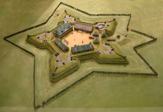 Building of Fort Lawrence