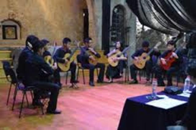 Participación en el concierto de Invierno Academia de Guitarra Antonio  B.
