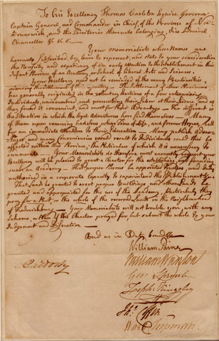 Canada Opens Provincial Academy