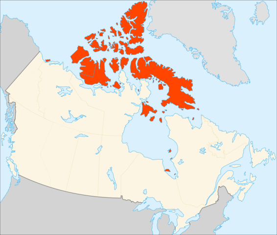 Canada, control of the Arctic island
