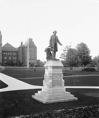 Sir John A. Macdonald died