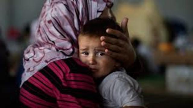 Estragos de la guerra.