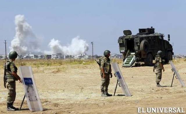 Los Kurdos expulsan al EI.