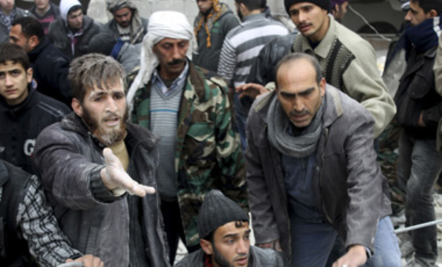 Atentado a una escuela de al-Ansari, Alepo.