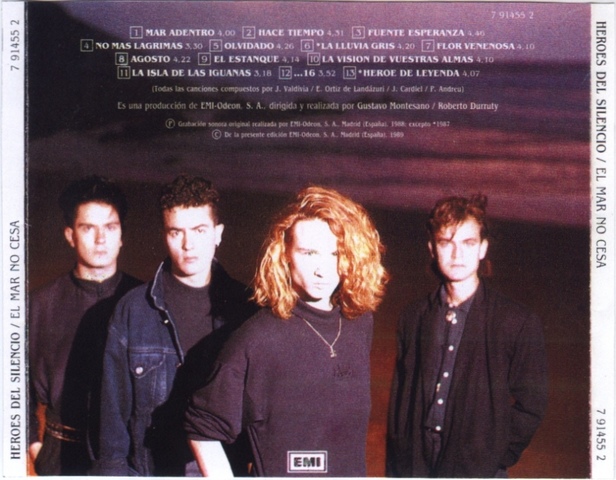 Su primer disco "El mar no cesa"